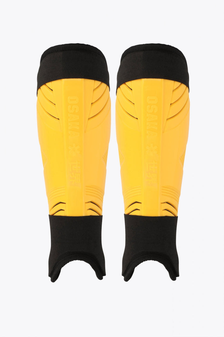 Osaka pro Shinguard honey comb with logo. front view