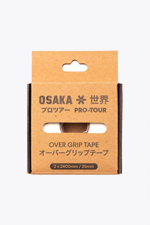 Osaka Overgrip | White Osaka over grip tape white in packaging front view