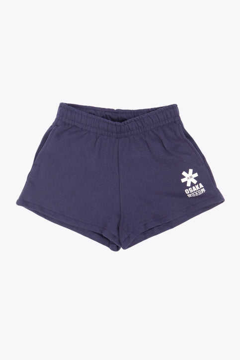 Osaka Women Short - Court Classic | Navy Osaka women shorts in navy with white logo. Front flatlay view