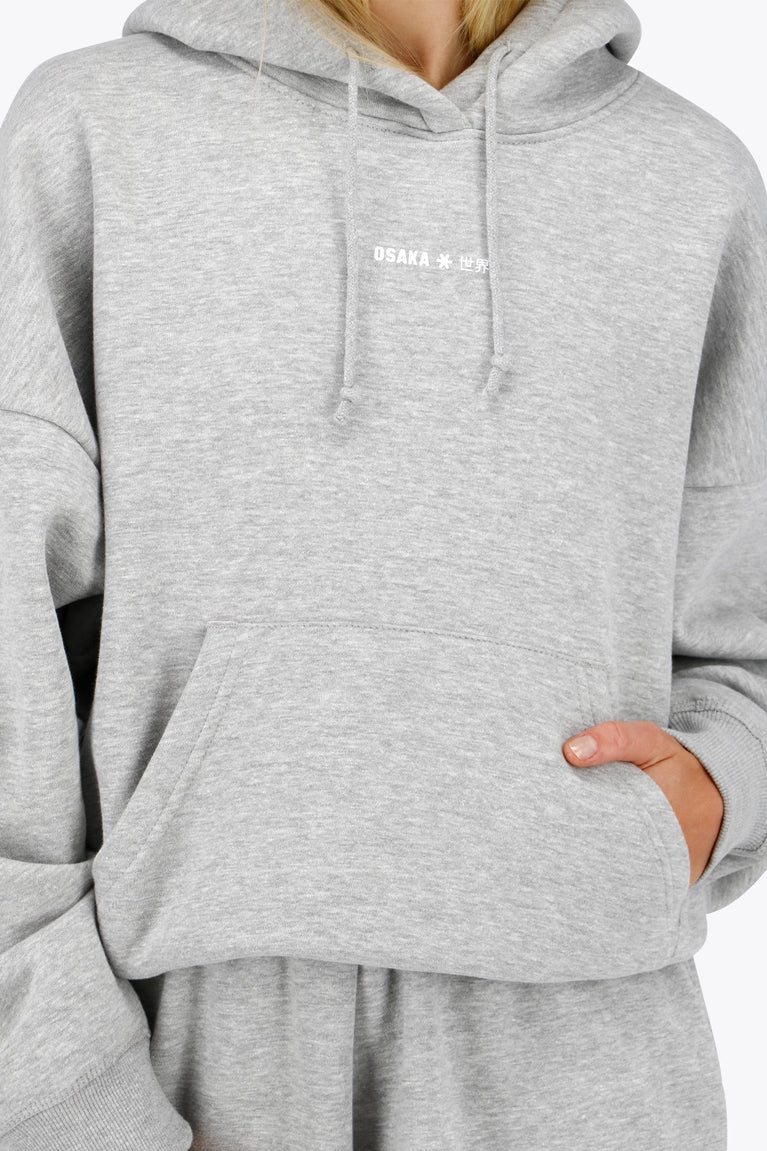 Osaka Women Hoodie | Heather Grey