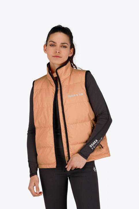 Osaka Women Padded Gilet | Peach Osaka Women Padded Gilet | Peach