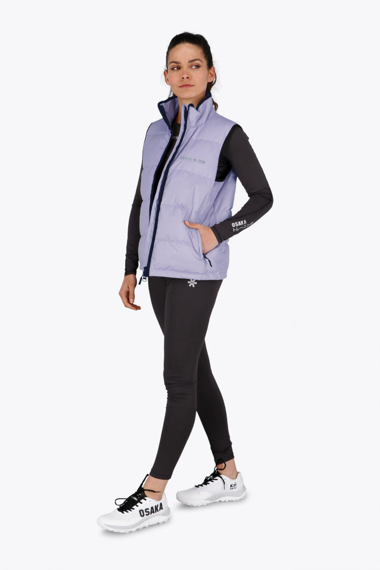 Osaka Women Padded Gilet | Light Purple