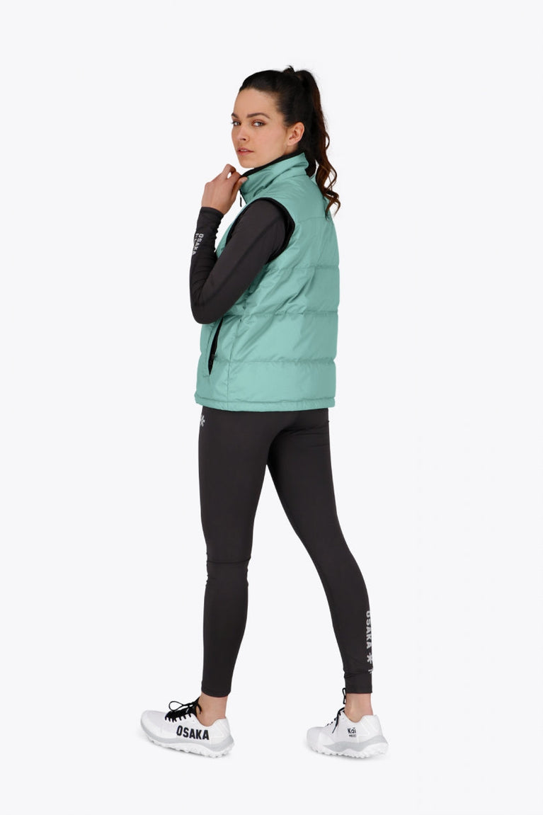 Osaka Women Padded Gilet | Green