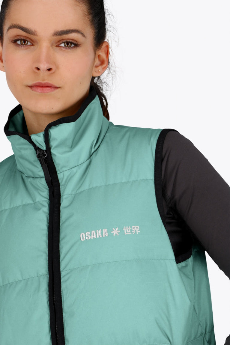 Osaka Women Padded Gilet | Green