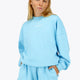 Osaka Women Sweater | Blue Topaz