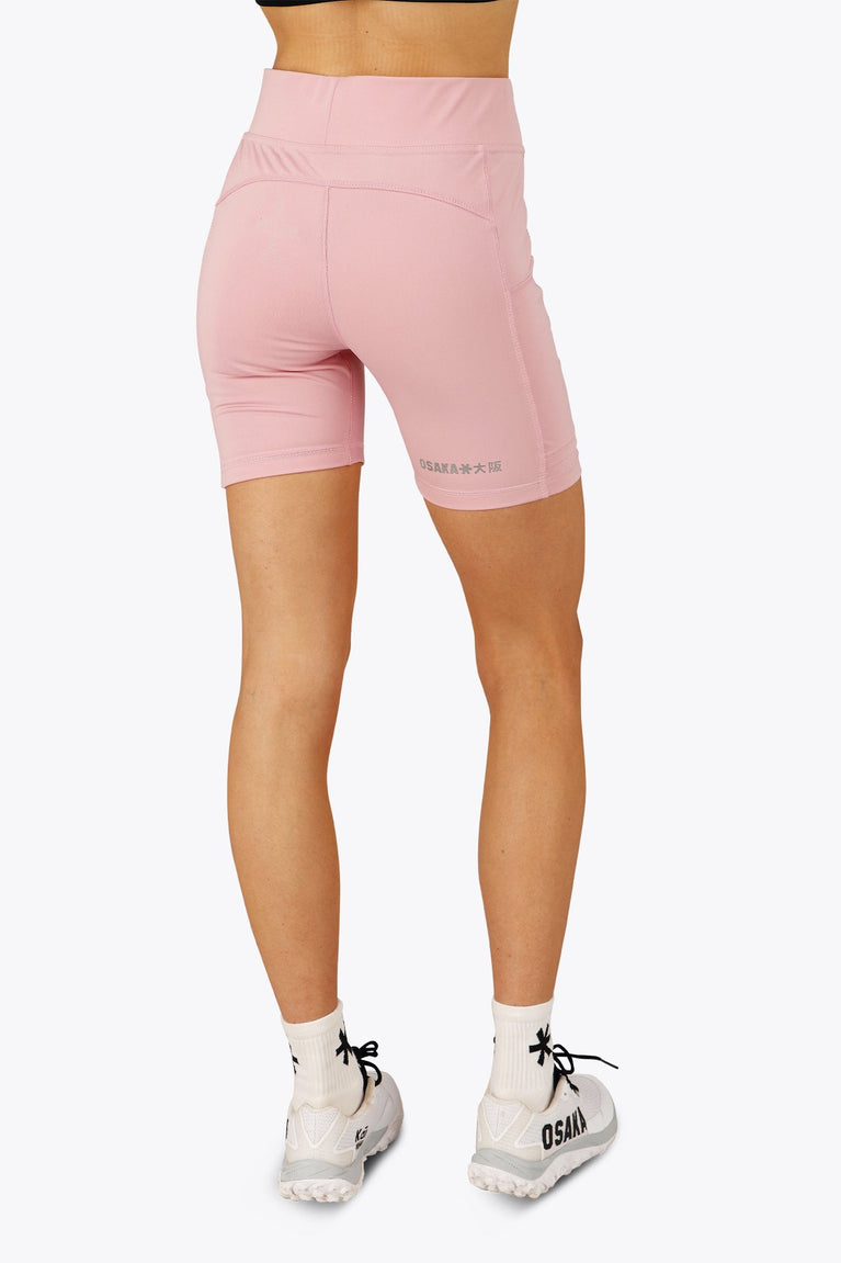 Osaka Women Tech Biker Shorts | Fondant Pink