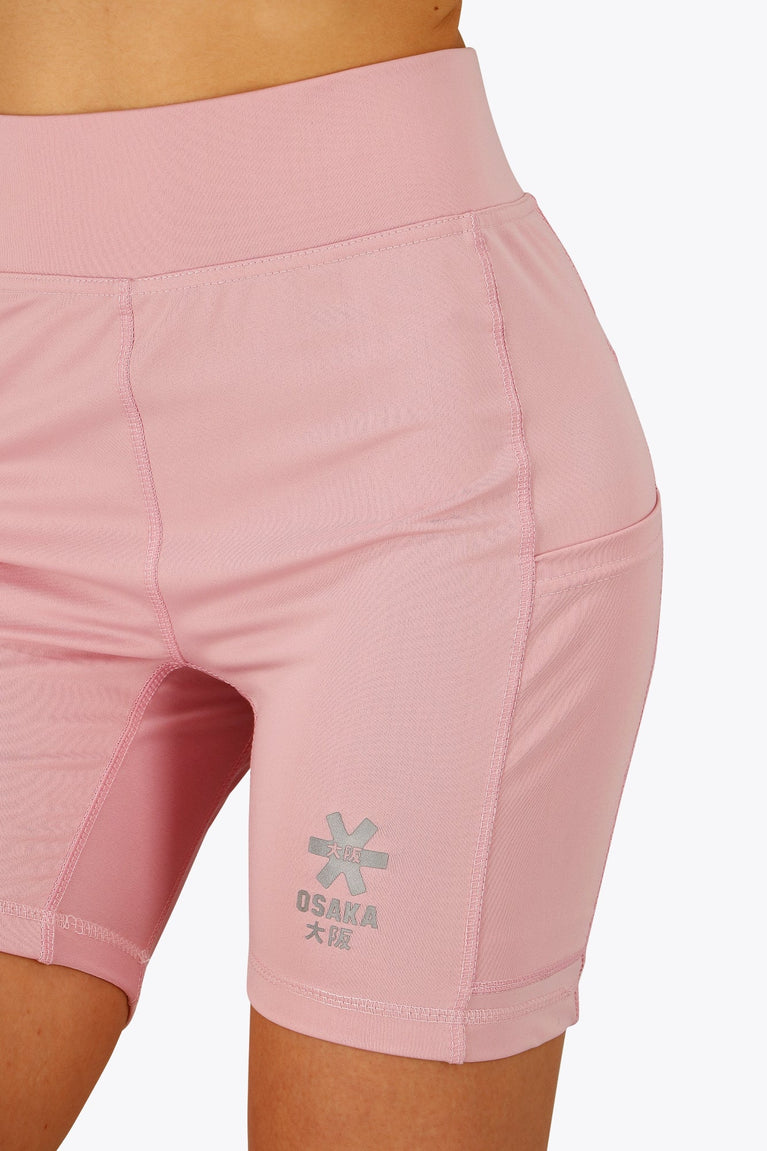 Osaka Women Tech Biker Shorts | Fondant Pink