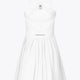 Osaka Women Pleated Tech Dress | White