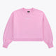 Osaka Women Cropped Sweater | Begonia Pink