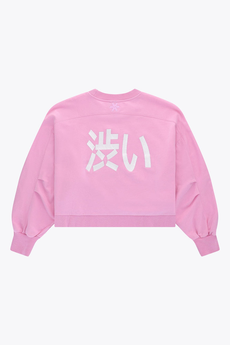 Osaka Women Cropped Sweater | Begonia Pink
