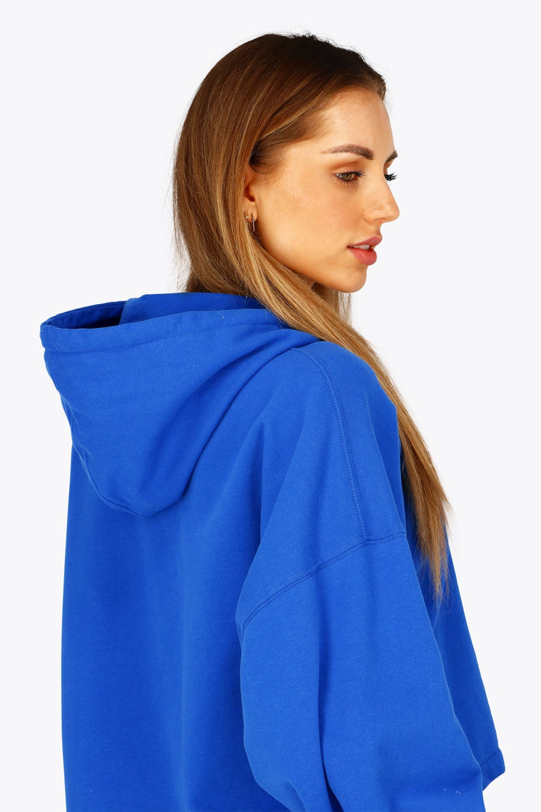 Osaka Women Cropped Hoodie | Princess Blue