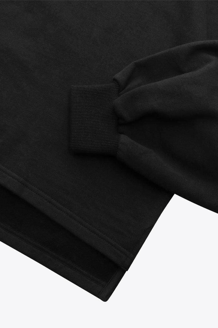 Osaka Women Cropped Hoodie | Black