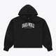 Osaka Women Cropped Hoodie | Black