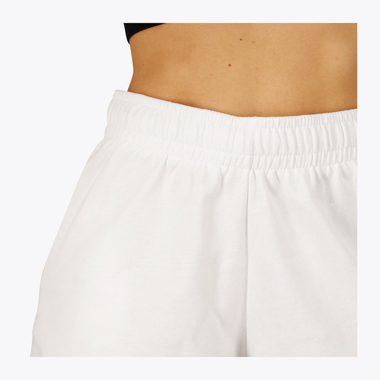Osaka Women Shorts #White | waist band of model