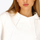 Osaka Women Cropped Hoodie | White