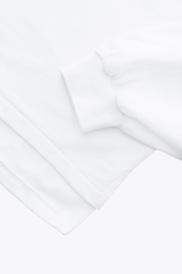 Osaka Women Cropped Hoodie | White