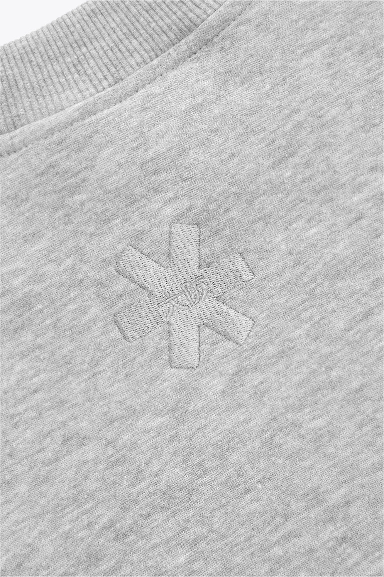 Osaka Men Boxy Sweater | Heather Grey