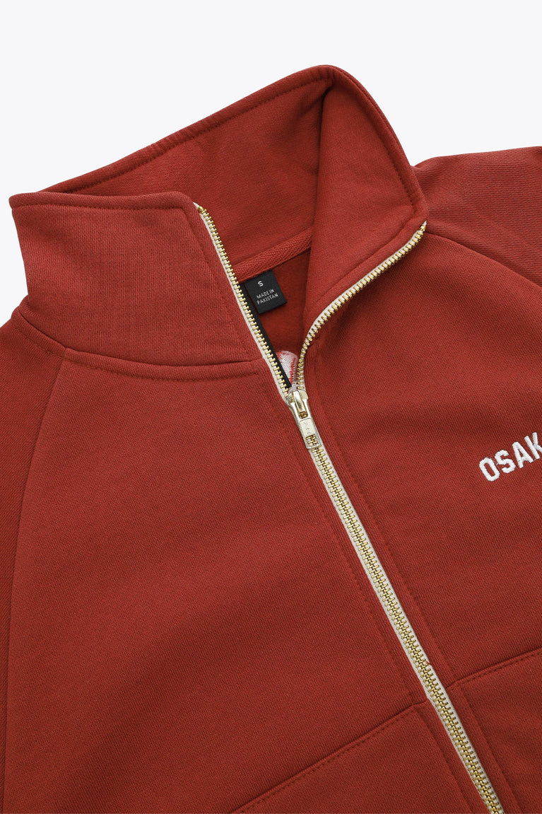 Osaka Women Full Zip Sweater | Brunette