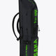 Pro Tour stickbag large in black with logo in green. Side view