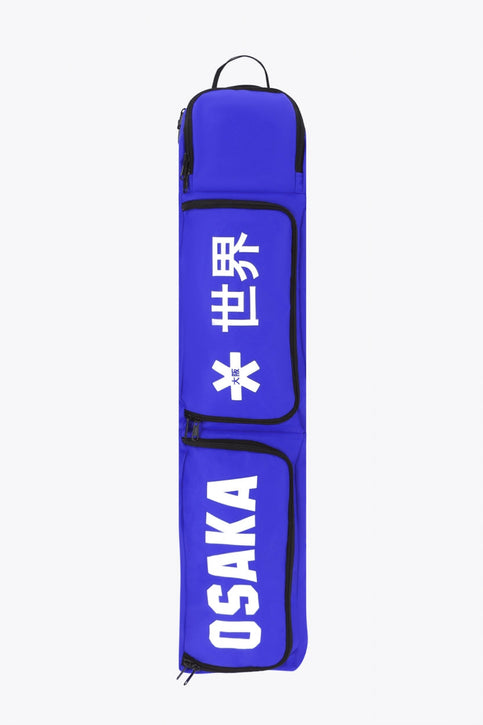 Osaka Sports Stickbag Medium | Blue Osaka sports stickbag medium in blue with logo in white. Front view