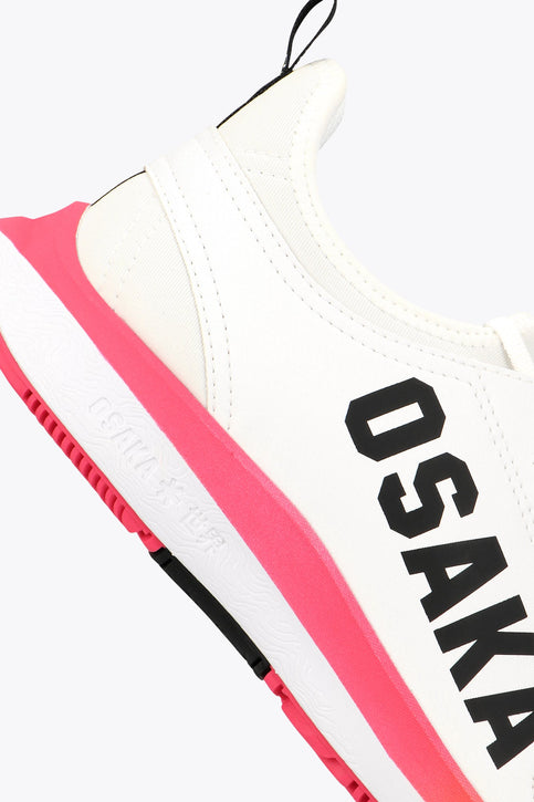 Osaka Footwear Furo Court | White-Raspberry Osaka Footwear Furo Court | White-Raspberry