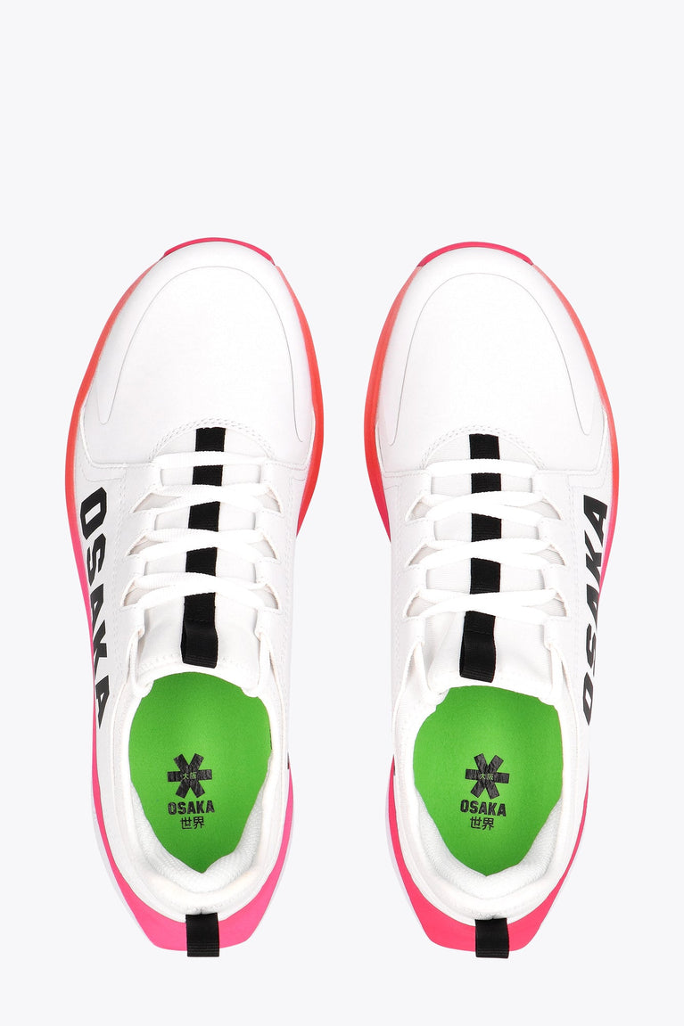 Osaka Footwear Furo Court | White-Raspberry