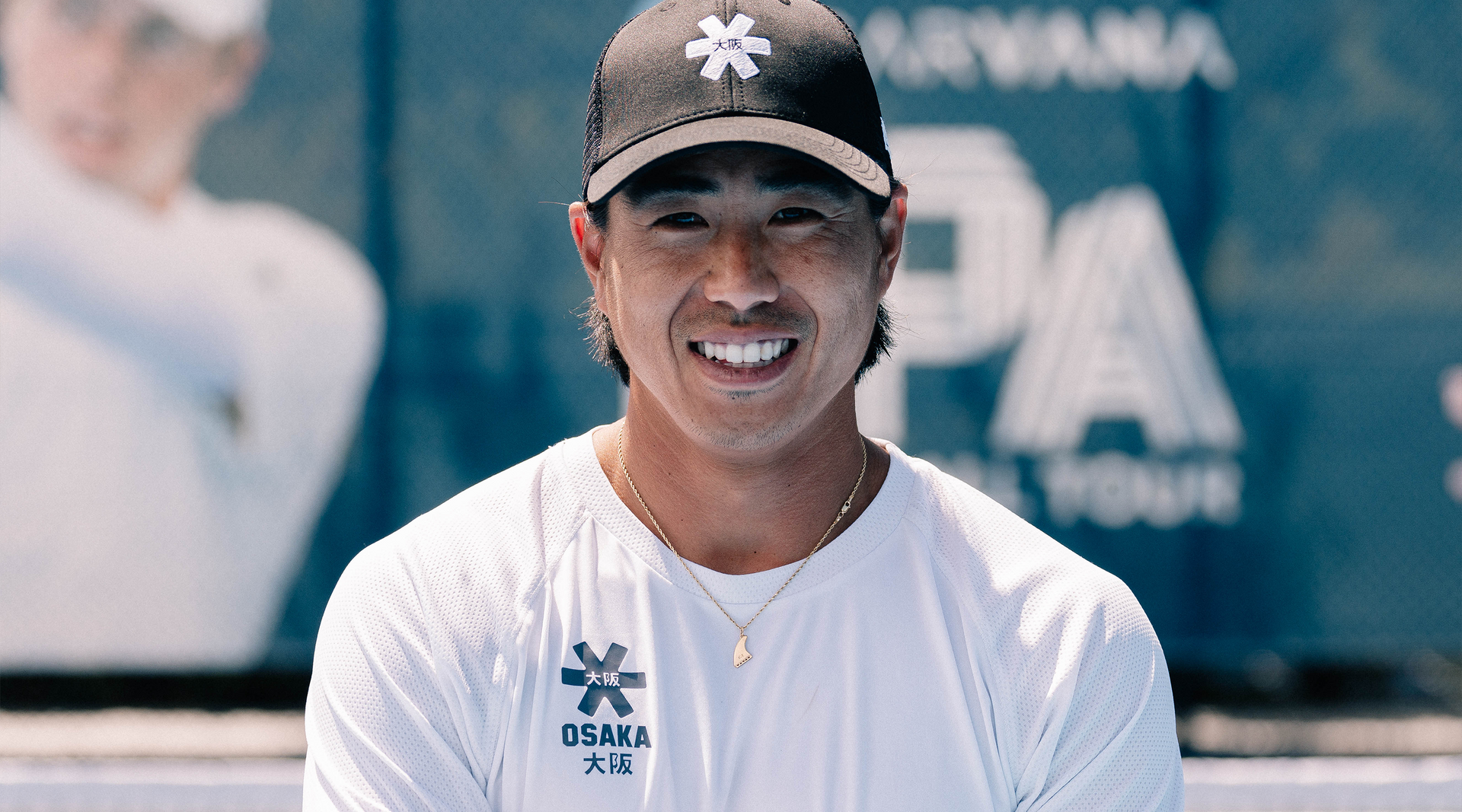 OSAKA Pickleball Athlete Kento Tamaki face shot at the PPA Finals