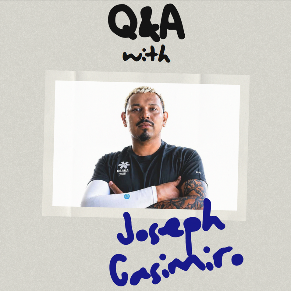 OSAKA Pickleball Athlete Joseph Casimiro answers some court side questions