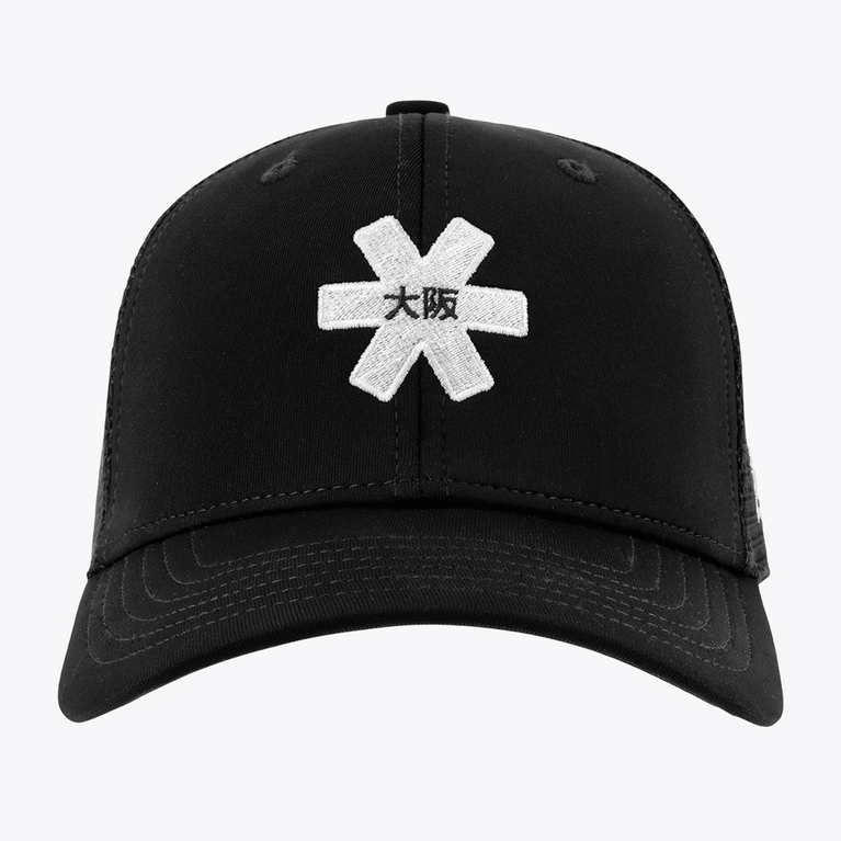 Osaka Trucker Cap Black Front
