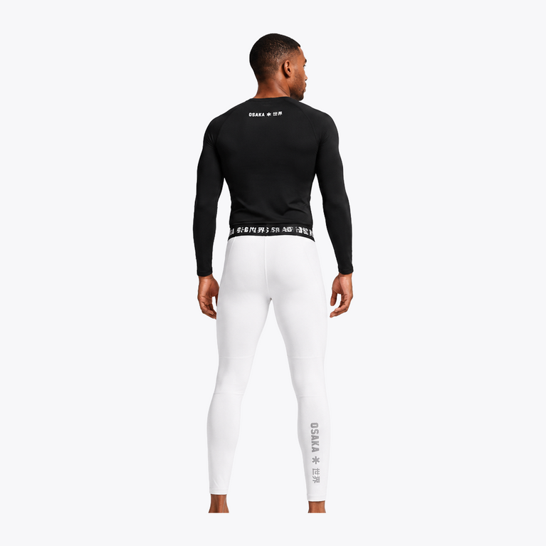 Osaka Men Baselayer Tights | White