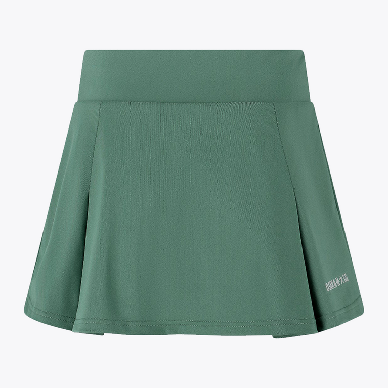 Osaka World Women Floucy Active Skort Bayou Green | #Bayou-Green | Back of skort