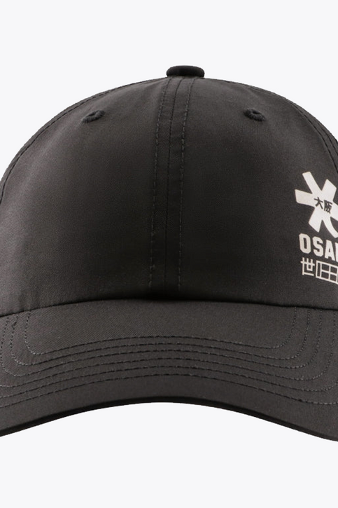 Osaka Sports Baseball Cap Soft Osaka Sports Baseball Cap Soft Black Angled