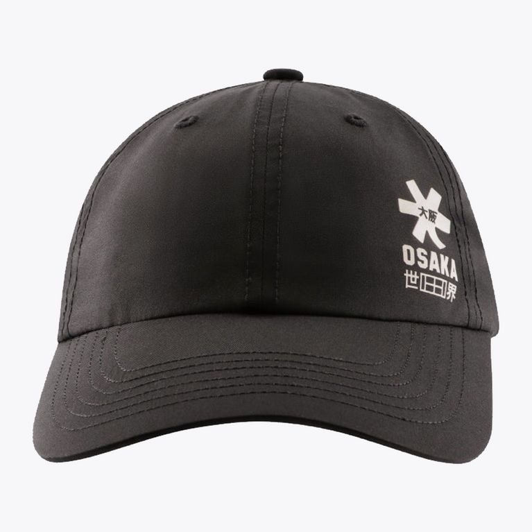 Osaka Sports Baseball Cap Soft Black Front
