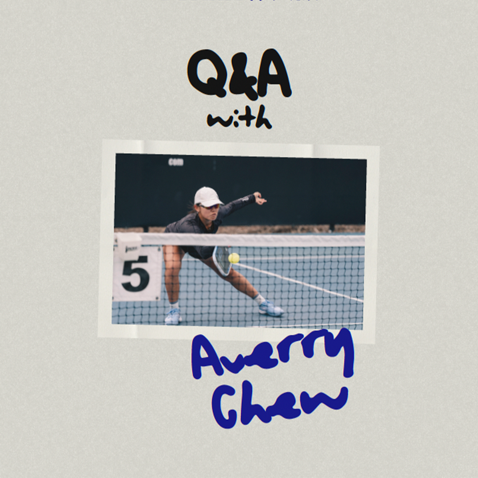 Q'n'A with OSAKA Pickleball Athlete Averry Chew