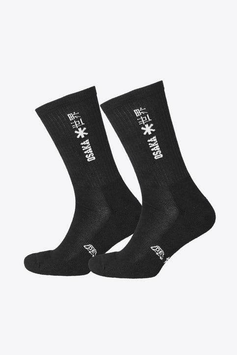 Osaka Duo Pack Sports Socks | Black Osaka Duo Pack Sports Socks | Black