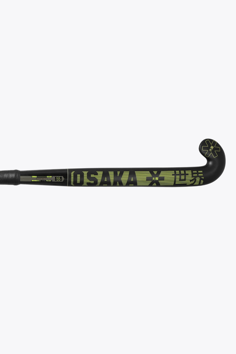 Osaka Field Hockey Stick Vision 55 - Pro Bow | Cyber Lime