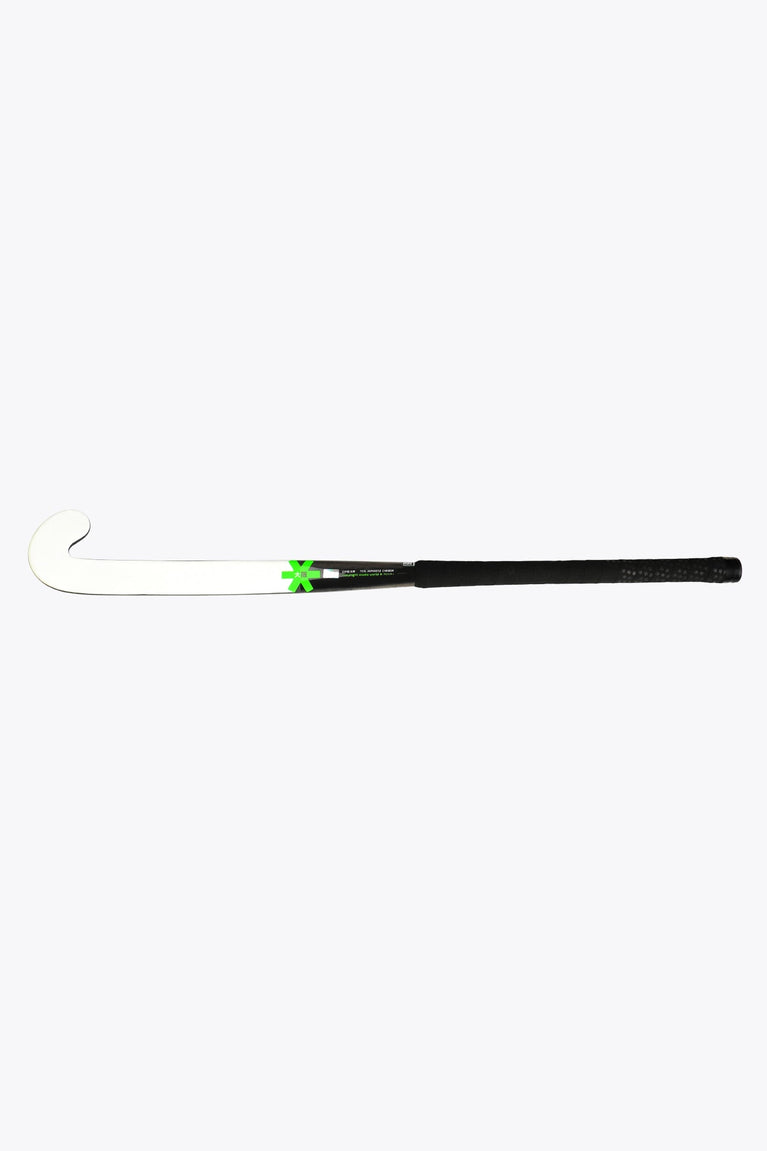 Osaka Field Hockey Stick Pro Tour 70 2.0 - Low Bow - LTD Edition White | Iconic Black