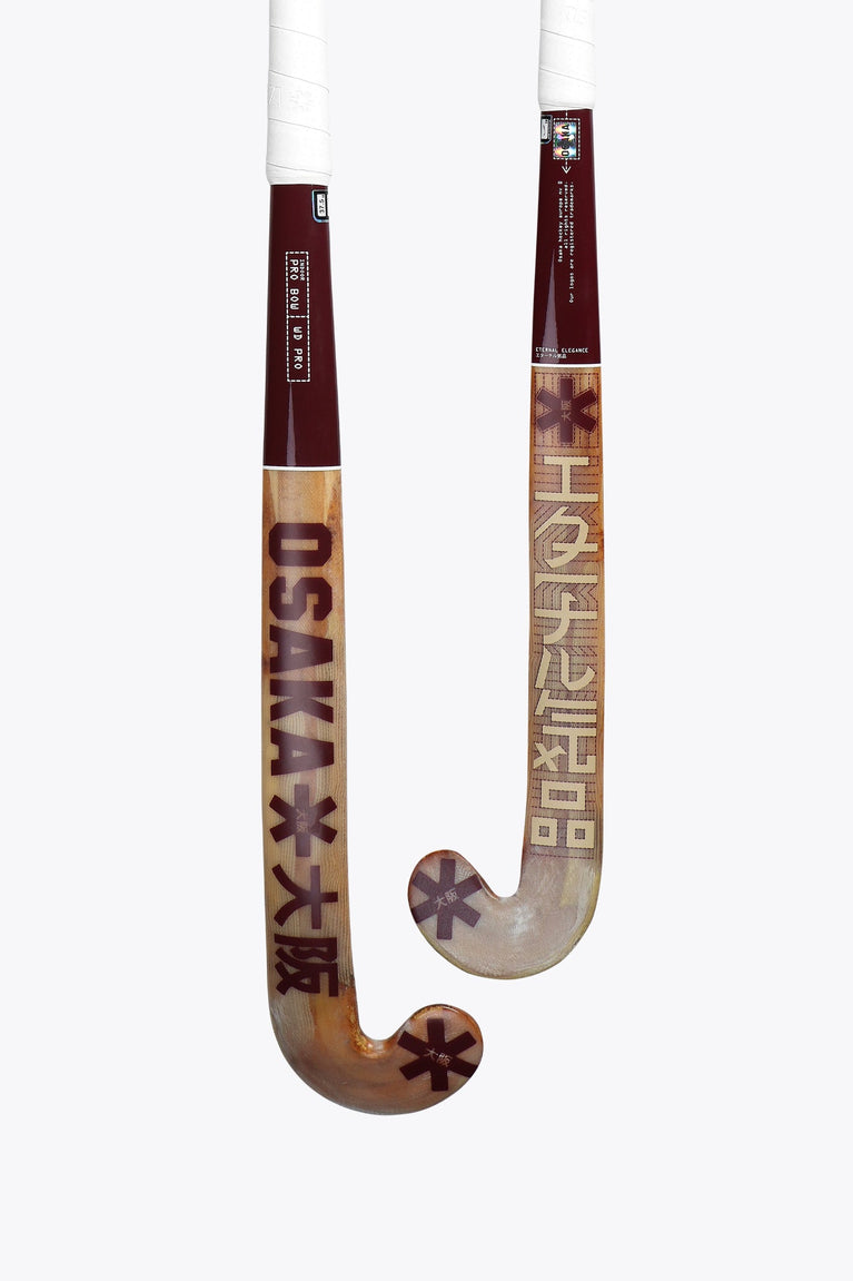 Osaka Indoor Hockey Stick Pro Bow Wood | Cherry Lacquer