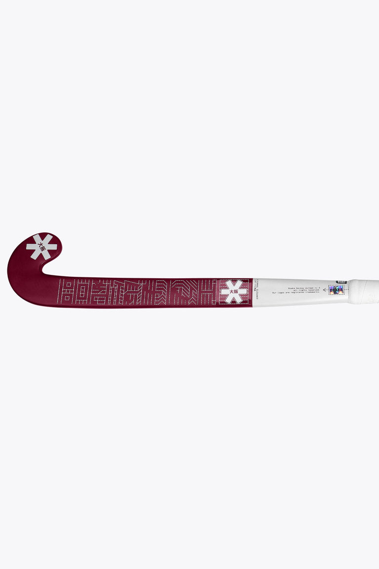Osaka Field Hockey Stick Mid Bow 70 | Cherry Lacquer