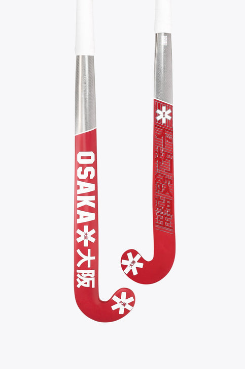 Osaka Indoor Hockey Stick Pro Bow 10 | Pompeian Red Osaka Indoor Hockey Stick Pro Bow 10 | Pompeian Red