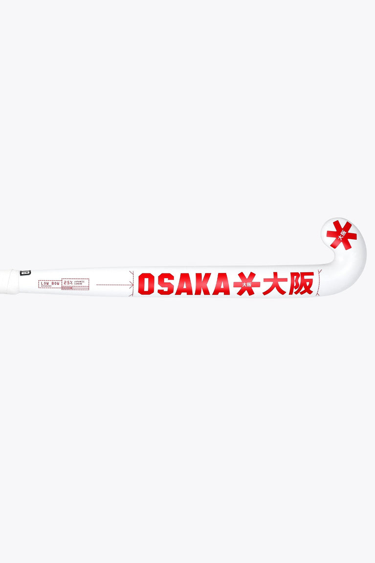 Osaka Field Hockey Stick Low Bow Advanced 25 | Pompeian Red