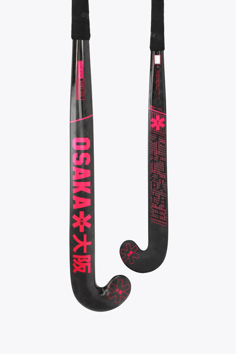 Osaka Field Hockey Stick Low Bow Advanced LTD - Pro Tour | Pompeian Red Osaka Field Hockey Stick Low Bow Advanced LTD - Pro Tour | Pompeian Red