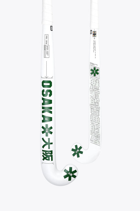 Osaka Field Hockey Stick Pro Bow 25 | White Osaka Field Hockey Stick Pro Bow 25 | White