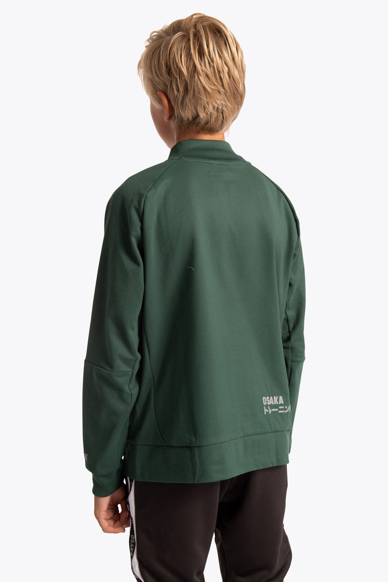 Osaka Kids Track Top | Dark Green