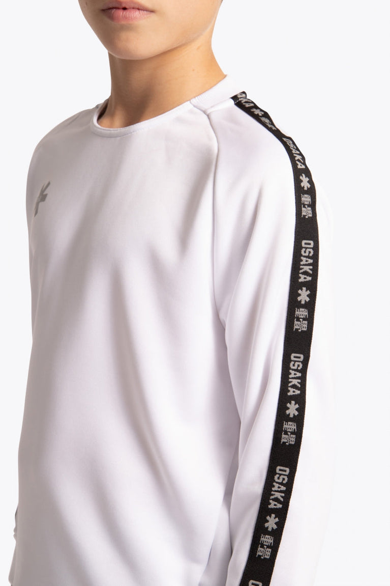Osaka Kids Training Sweater | White