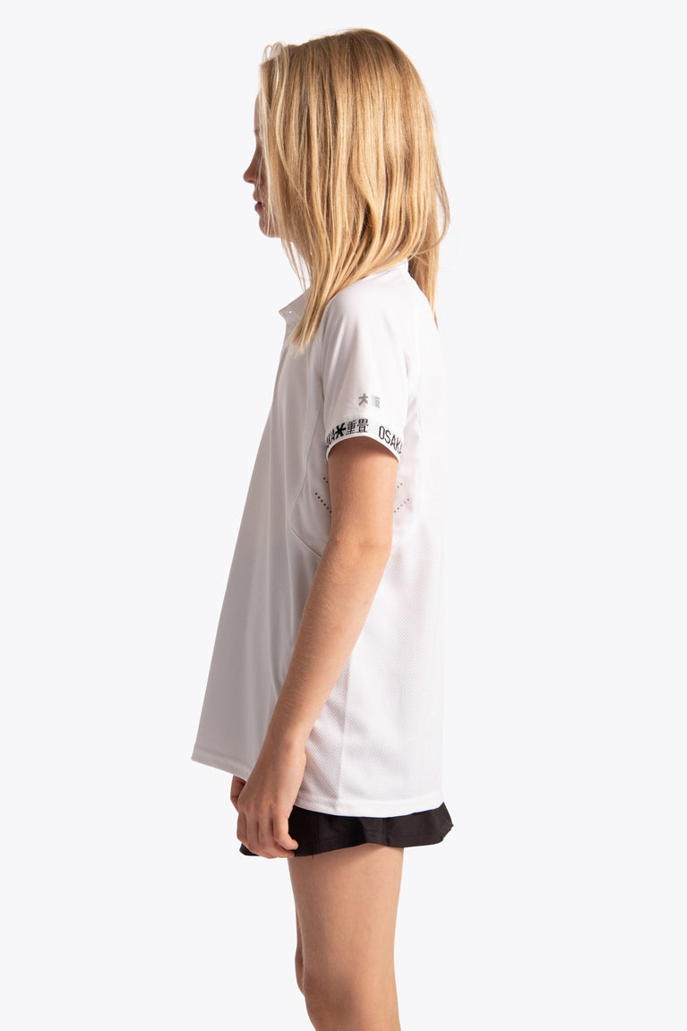 Osaka Kids Polo Jersey | White