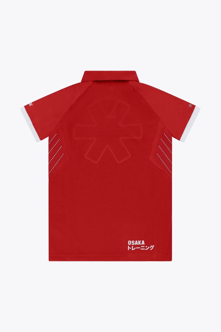 Osaka Kids Polo Jersey | Red