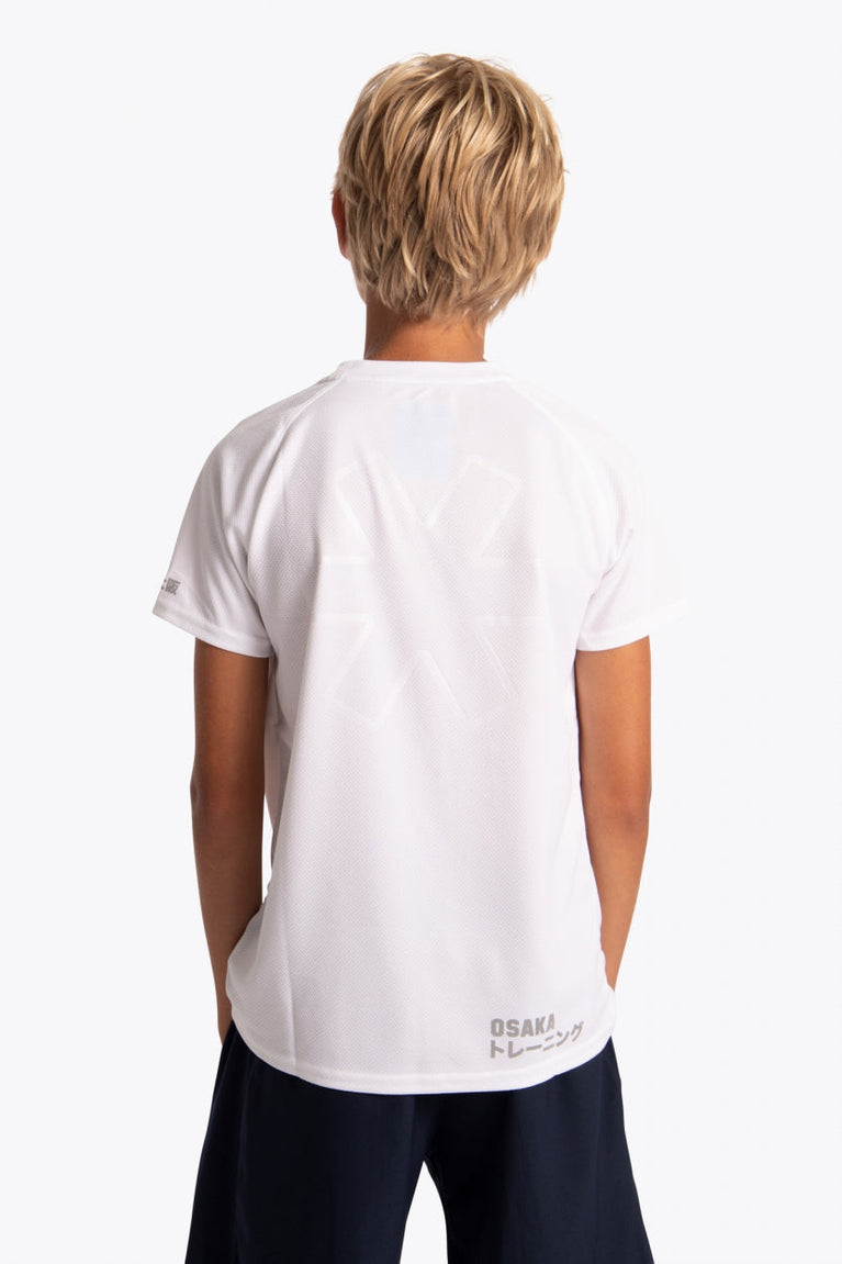 Osaka Kids Training Tee | White