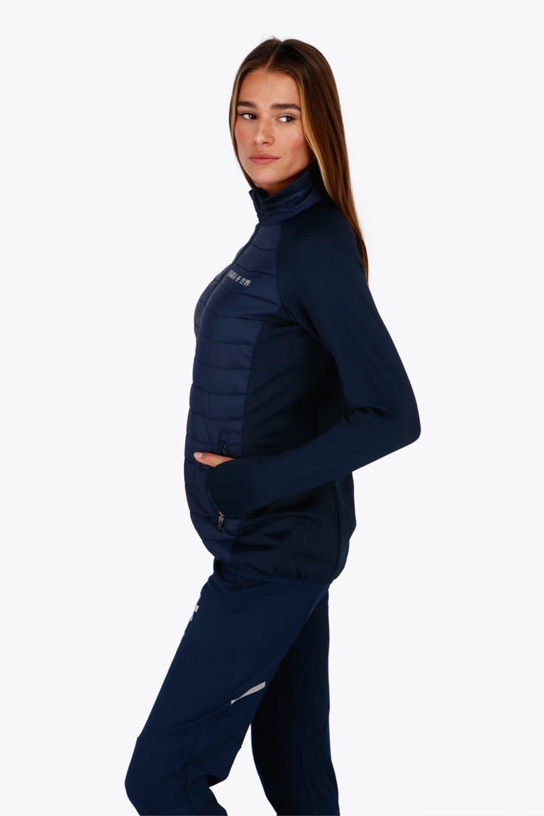 Osaka Women Hybrid Jacket | Navy