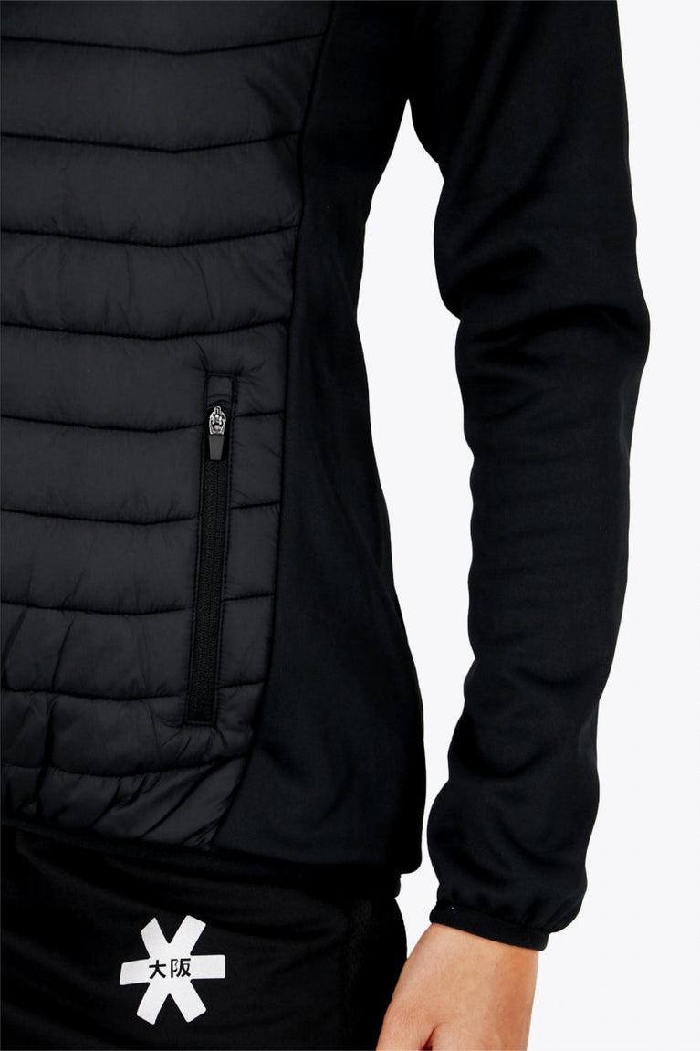 Osaka Women Hybrid Jacket | Black